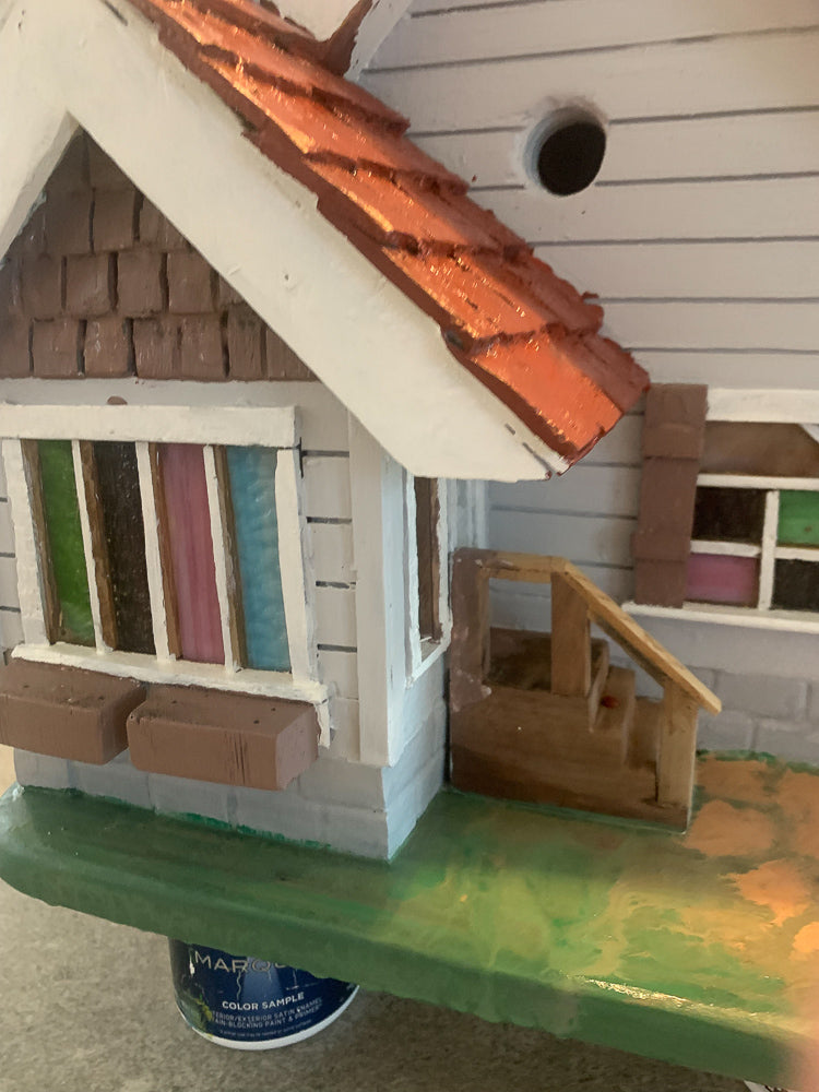 Custom Home Birdhouse