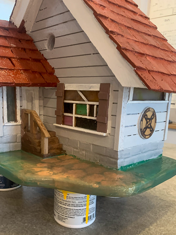 Custom Home Birdhouse