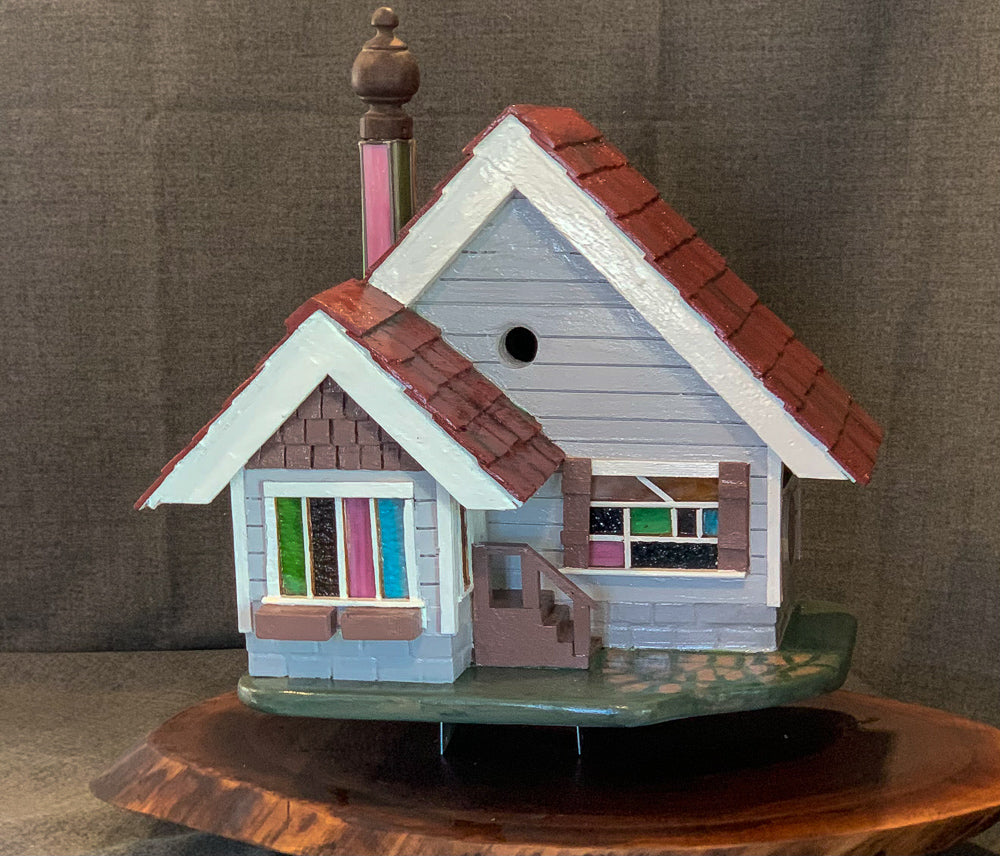 Custom Home Birdhouse