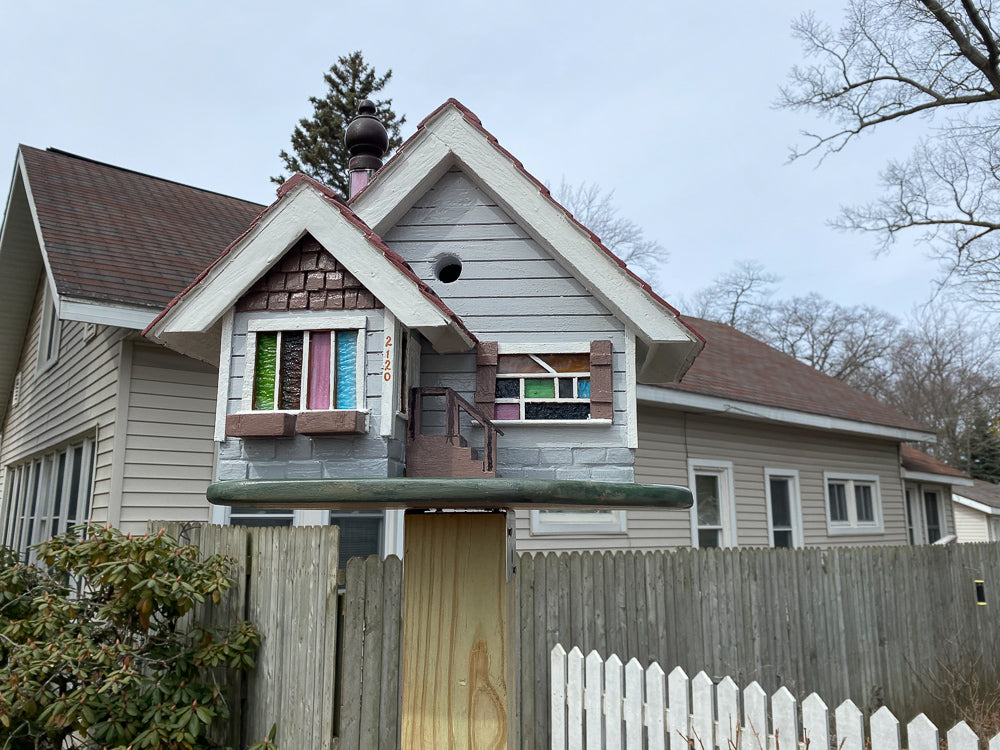 Custom Home Birdhouse