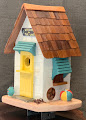 Beachy Bluebird house